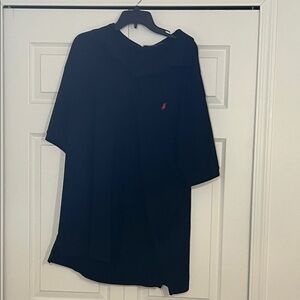 Ralph Lauren Black Polo Shirt with Red Logo